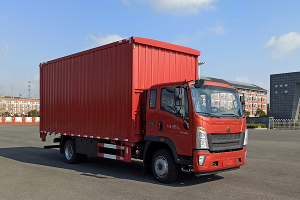 豪沃牌ZZ5127XYKH4515F1翼開啟廂式車公告圖片