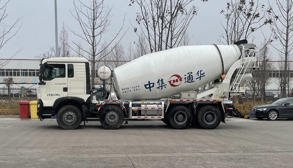 通華牌THT5316GJB15DT混凝土攪拌運輸車公告圖片