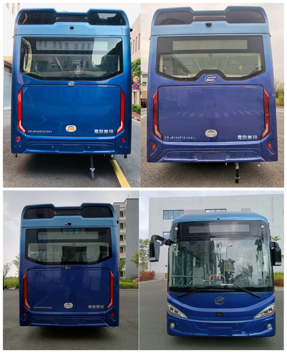 美锦飞驰牌QMJ6120FCEVGA1燃料电池城市客车公告图片