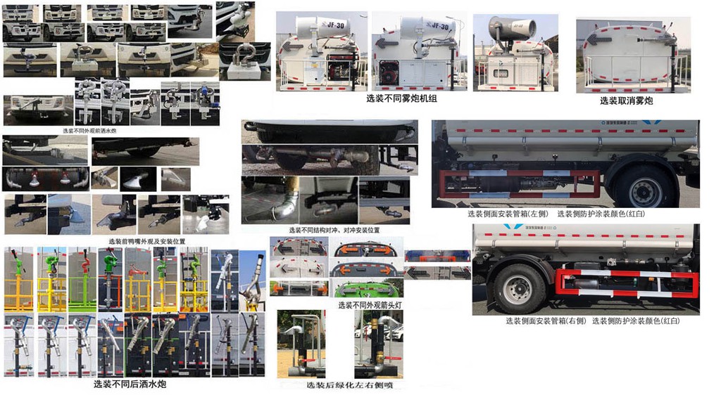 東風(fēng)牌EQ5180GPSSEH6綠化噴灑車公告圖片