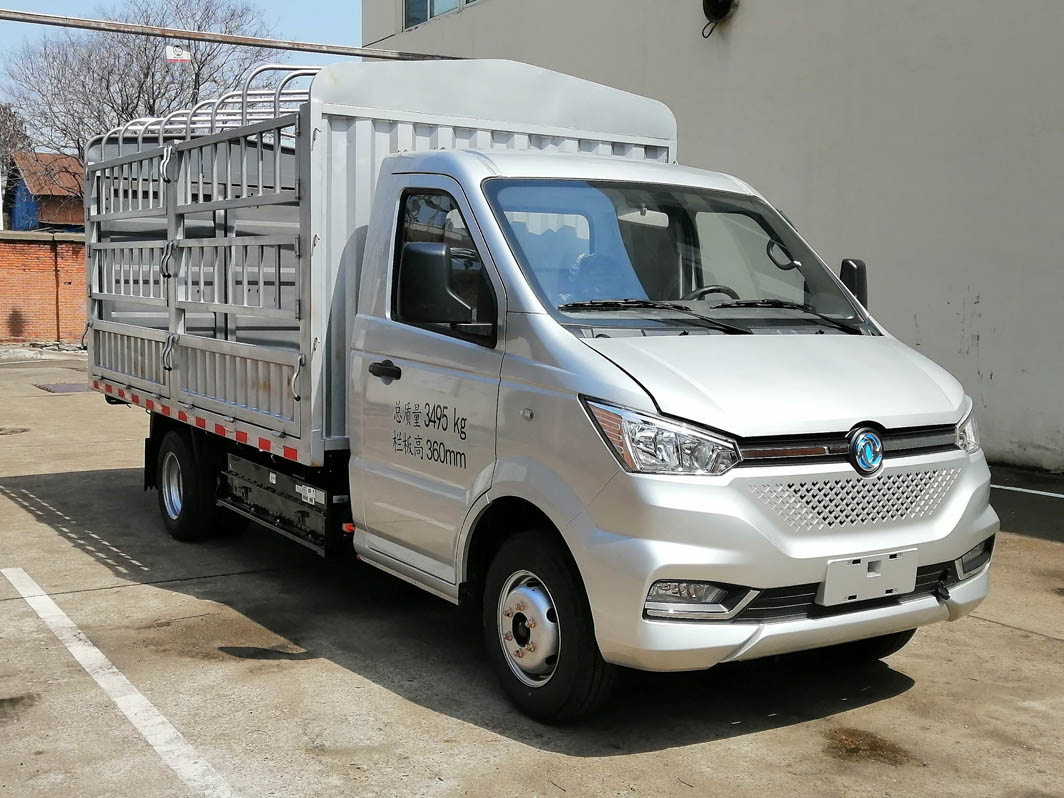 东风牌DFA5030CCYM1BEV3纯电动仓栅式运输车公告图片
