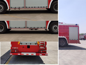 程力威牌CLW5430GXFPM250/HW泡沫消防车公告图片