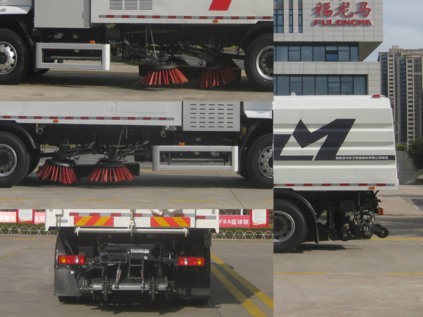 福龍馬牌FLM5180TSLDLFCEV燃料電池掃路車公告圖片