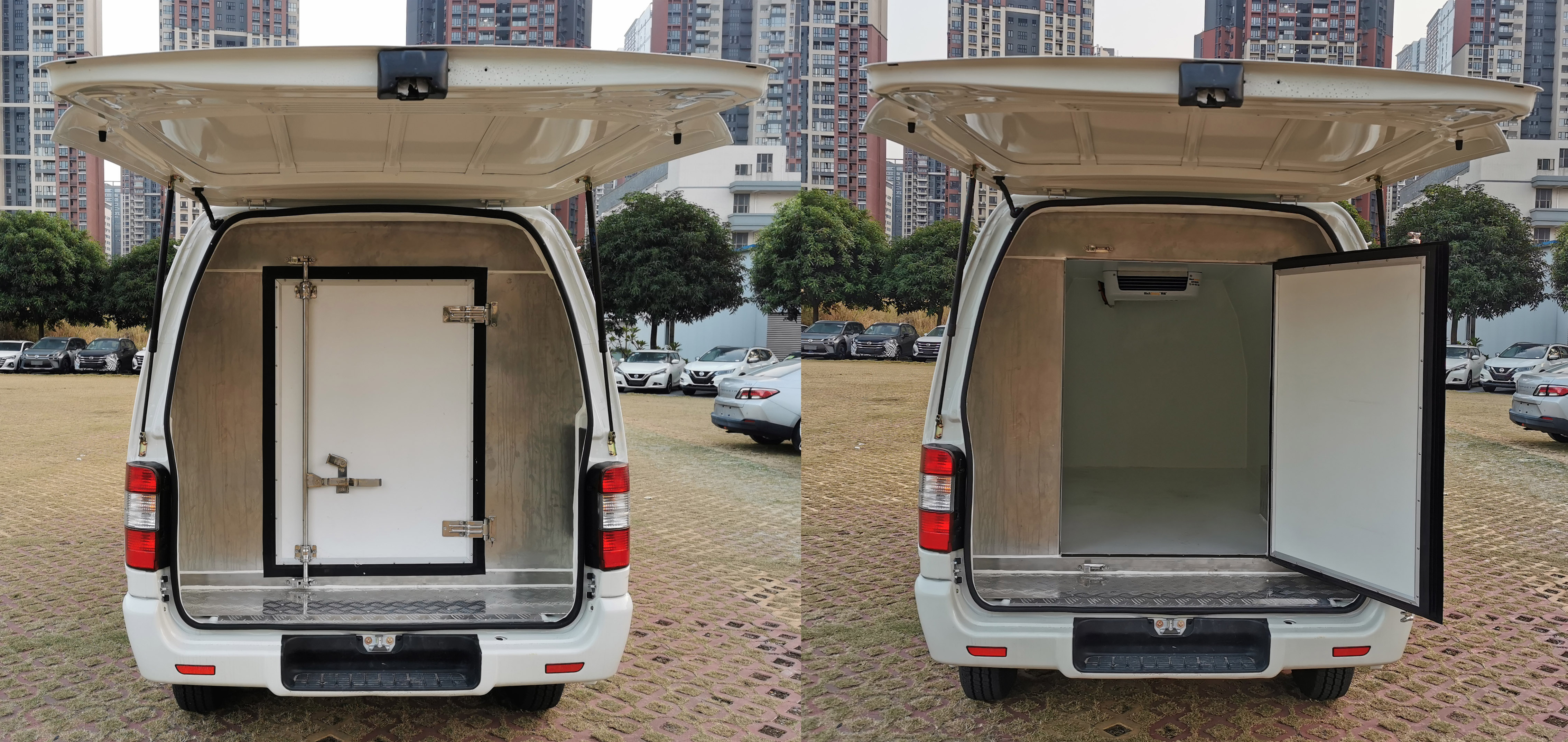 金龍牌XMQ5030XLCSHEVL01插電式增程混合動(dòng)力冷藏車公告圖片