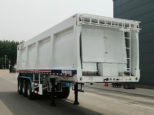 智慧树牌10.5米28.5吨3轴垃圾转运半挂车(TDZ9403ZLJ)