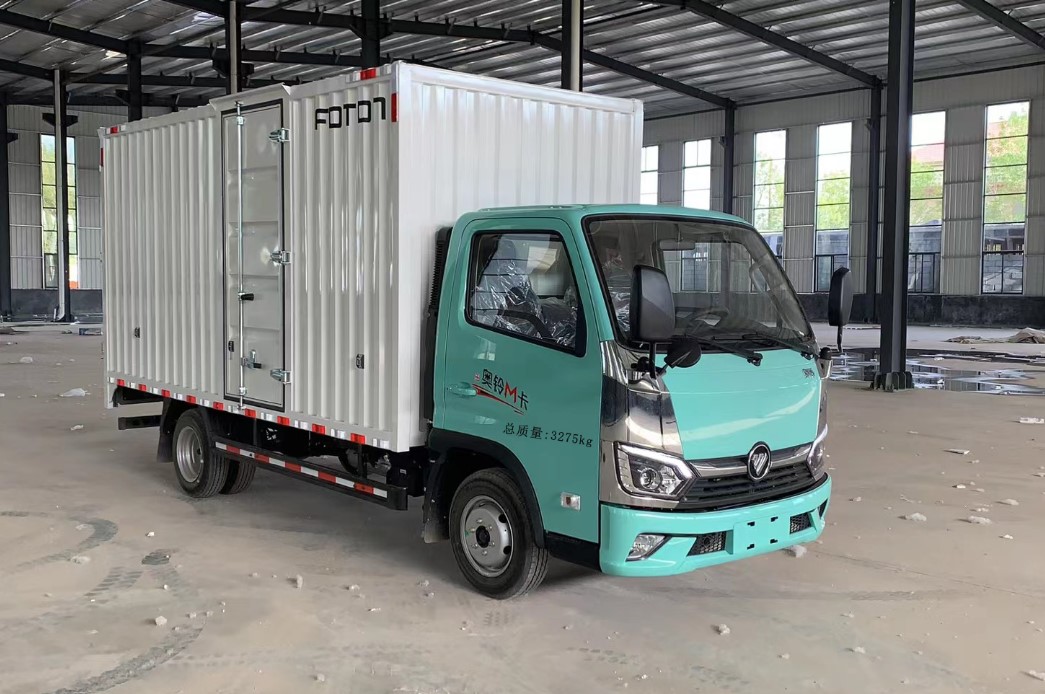 福田牌BJ5031XXY3JV6-AB1厢式运输车公告图片
