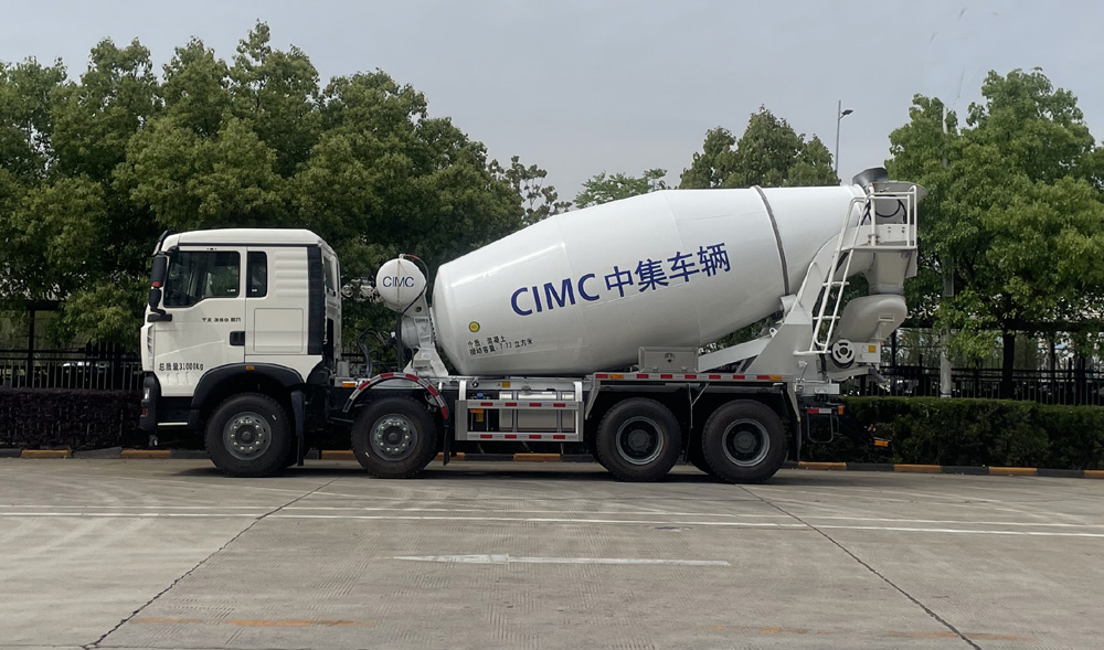 中集牌ZJV5316GJBQGDS混凝土搅拌运输车公告图片