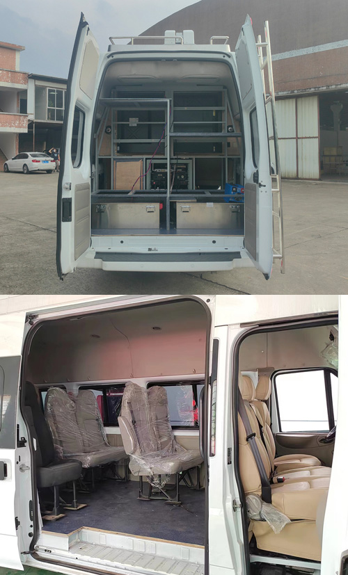 唯邦牌GWB5041XTXJX通信車公告圖片