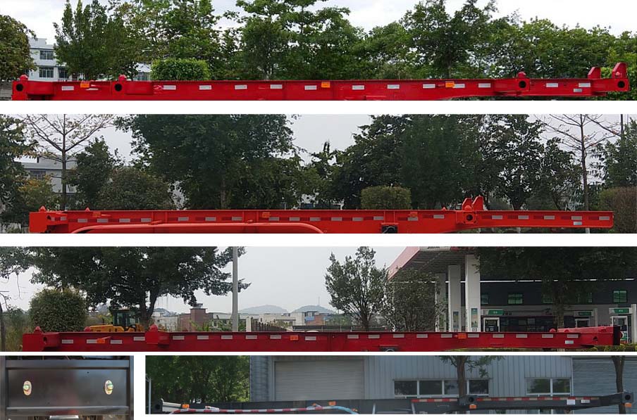 宏昌天马牌HCL9400TJZ集装箱运输半挂车公告图片