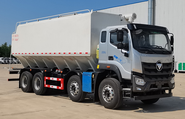 歐曼牌BJ5311ZSLY6GRS-01散裝飼料運輸車公告圖片