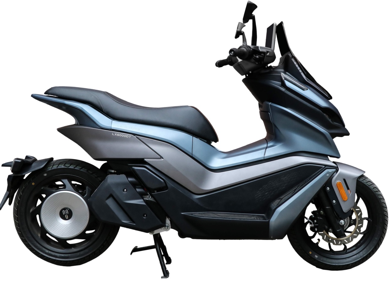 LX6000DT 茵未牌纯电动前盘式后盘式电动两轮摩托车图片