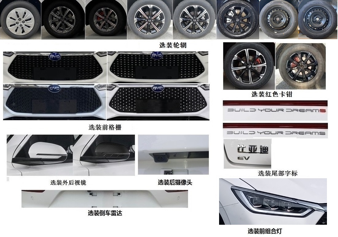 比亚迪牌BYD5022XLHBEVA纯电动教练车公告图片