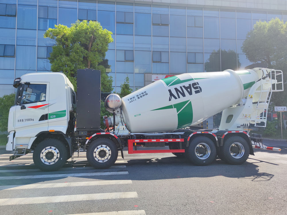 三一牌SYM5310GJB5BEV4換電式純電動(dòng)混凝土攪拌運(yùn)輸車公告圖片