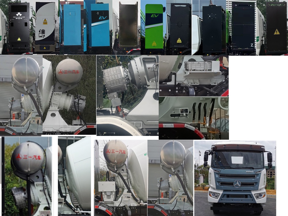 三一牌SYM5310GJB5BEV4換電式純電動(dòng)混凝土攪拌運(yùn)輸車公告圖片