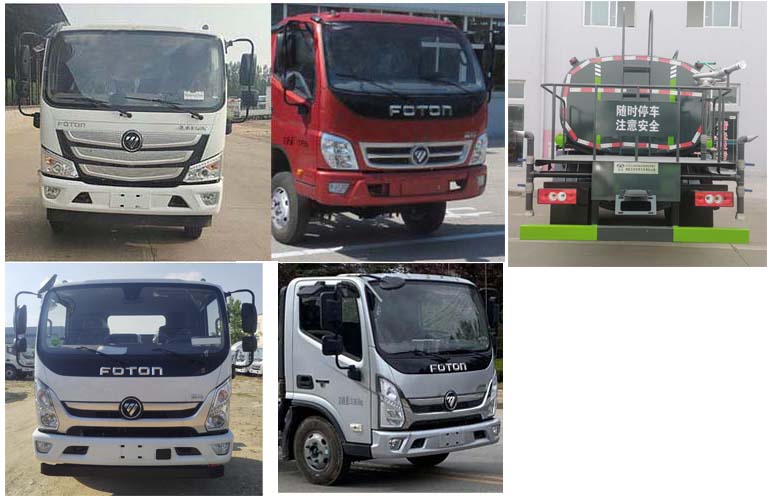 華通牌HCQ5128GPSBJ6綠化噴灑車公告圖片