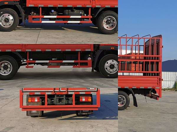 豪曼牌ZZ5048CCYG17FB7倉(cāng)柵式運(yùn)輸車公告圖片