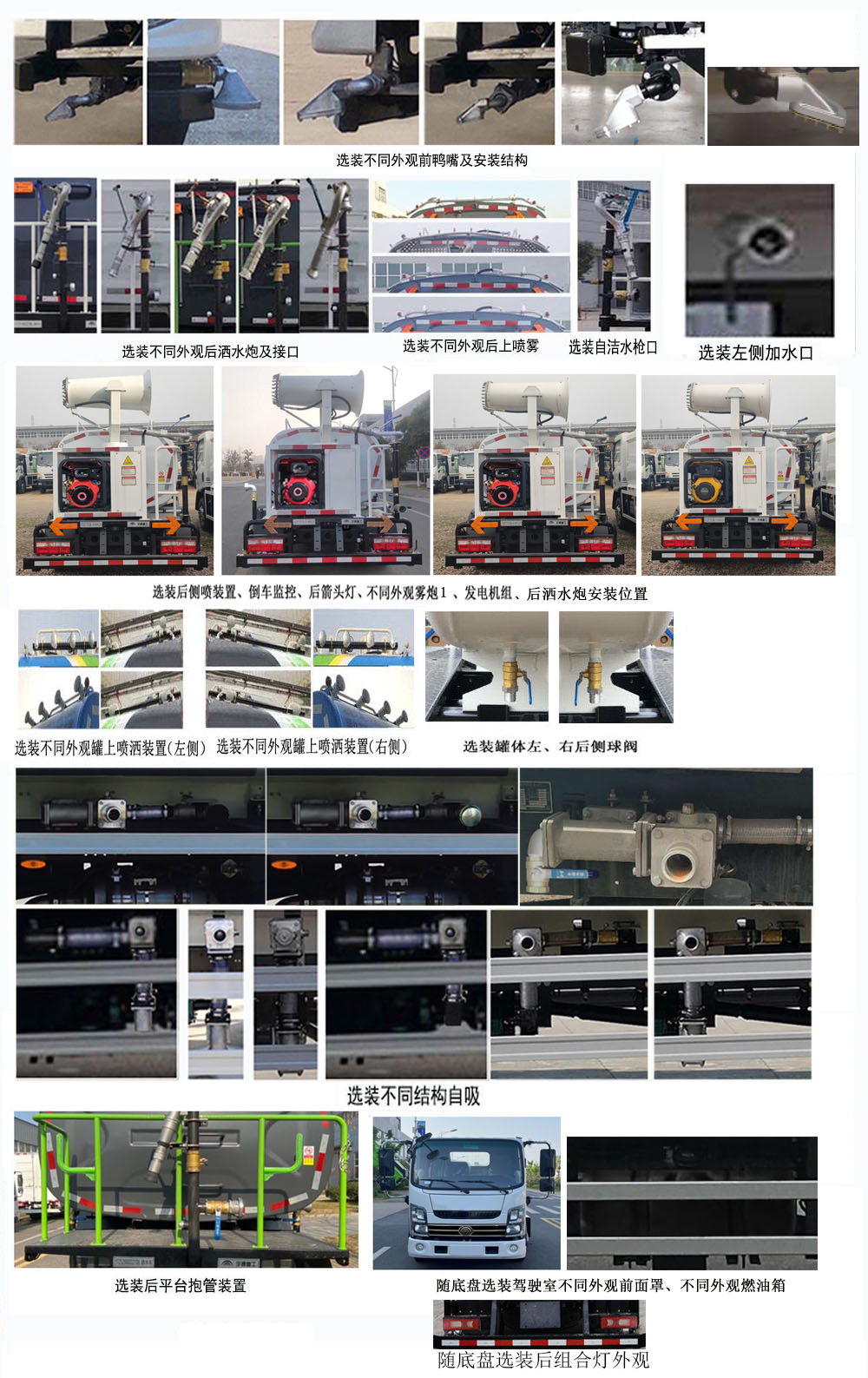 宇通牌YTZ5070GPST0D6绿化喷洒车公告图片