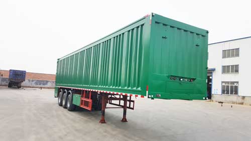 吉鲁恒驰牌12.5米30.8吨3轴垃圾转运半挂车(PG9400ZLJ)