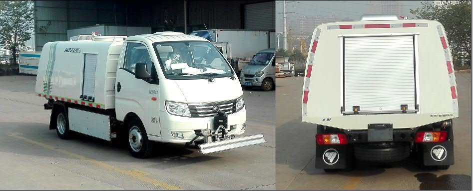 福田牌BJ5032TYHEV-H1純電動路面養(yǎng)護(hù)車公告圖片