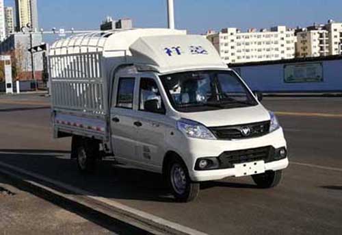福田牌BJ5030CCY3AV5-02仓栅式运输车公告图片