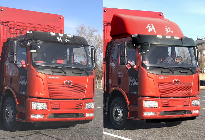 解放牌CA5250CCYP62K1L5T3E6倉(cāng)柵式運(yùn)輸車公告圖片