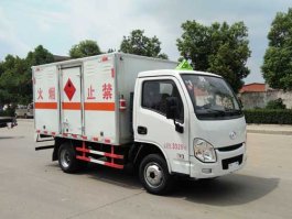 易燃气体厢式运输车
