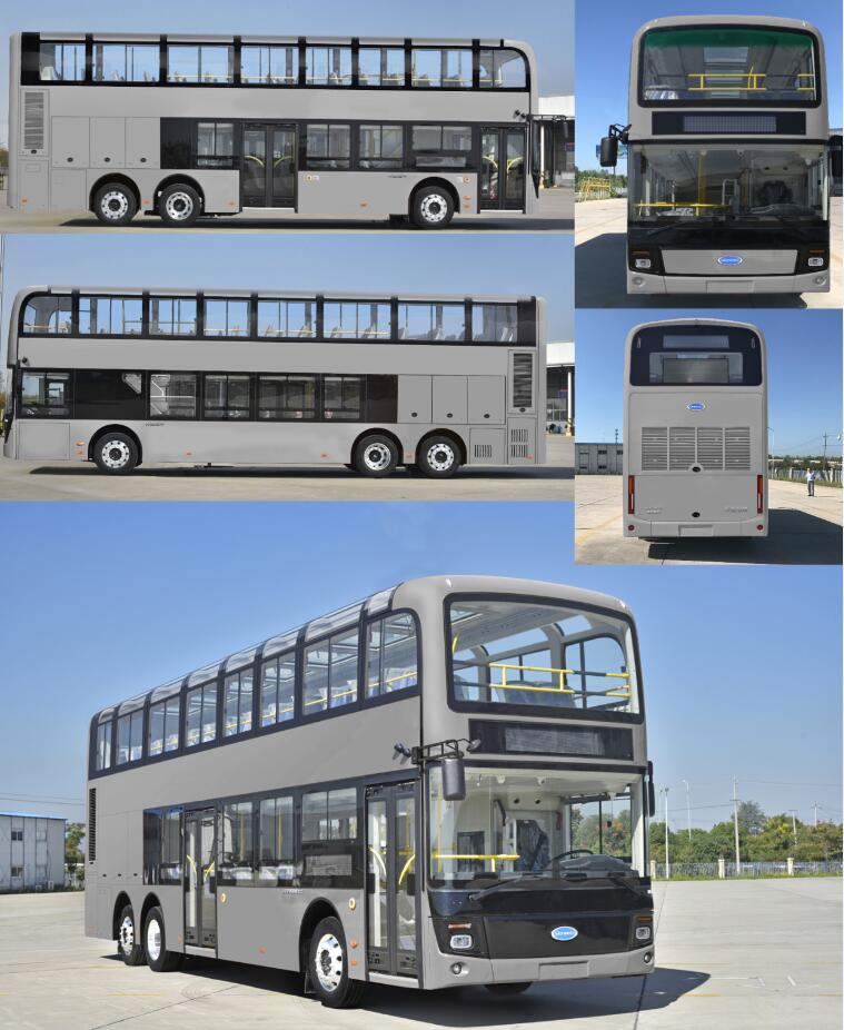 开沃牌NJL6129GSEV1纯电动双层城市客车公告图片