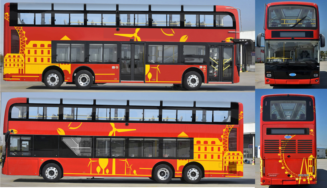 开沃牌NJL6129GSEV1纯电动双层城市客车公告图片