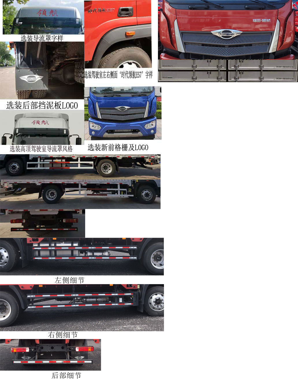 福田牌BJ5184CCYKPFN-04仓栅式运输车公告图片