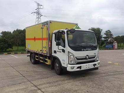 路捷順牌ULC5081XQYB6爆破器材運(yùn)輸車公告圖片