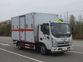 易燃气体厢式运输车