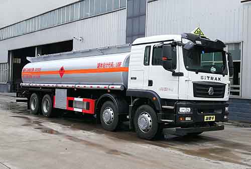 楚飛牌CLQ5320GRY6ZZ易燃液體罐式運輸車公告圖片