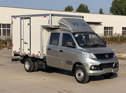 福田牌BJ5030XXY3AC7-56廂式運(yùn)輸車公告圖片