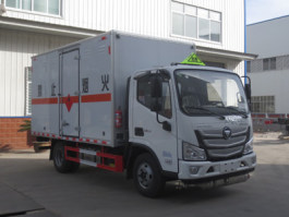 江特牌JDF5045XRQB6易燃气体厢式运输车