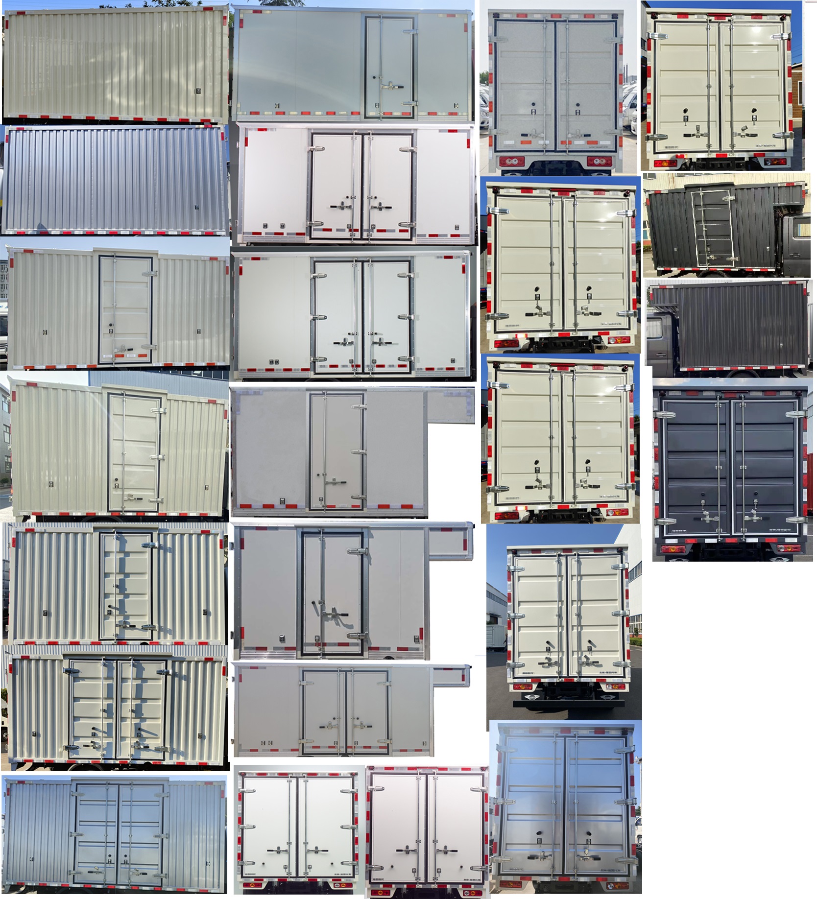 福田牌BJ5045XXY9JBA-21廂式運(yùn)輸車公告圖片