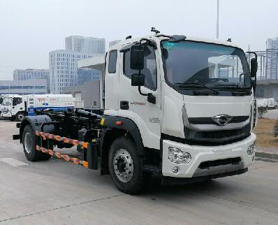 普罗科牌BJ5182ZXXE6-P1车厢可卸式垃圾车公告图片