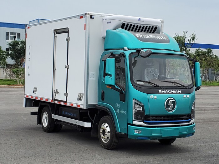 陜汽牌SX5040XLCBEV331L2純電動(dòng)冷藏車公告圖片