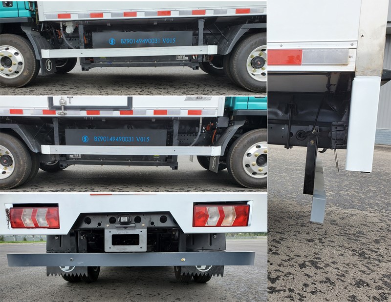 陜汽牌SX5040XLCBEV331L2純電動(dòng)冷藏車公告圖片