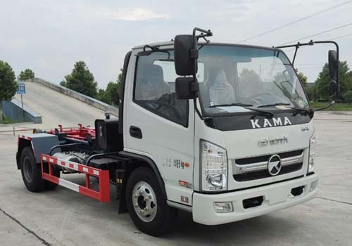 瑞力星牌RLQ5042ZXXKM6車廂可卸式垃圾車公告圖片