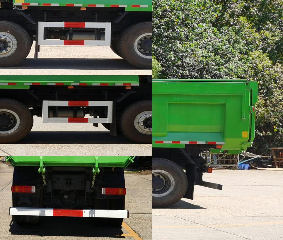 福田牌BJ5312ZLJEV-H1換電式純電動(dòng)自卸式垃圾車(chē)公告圖片