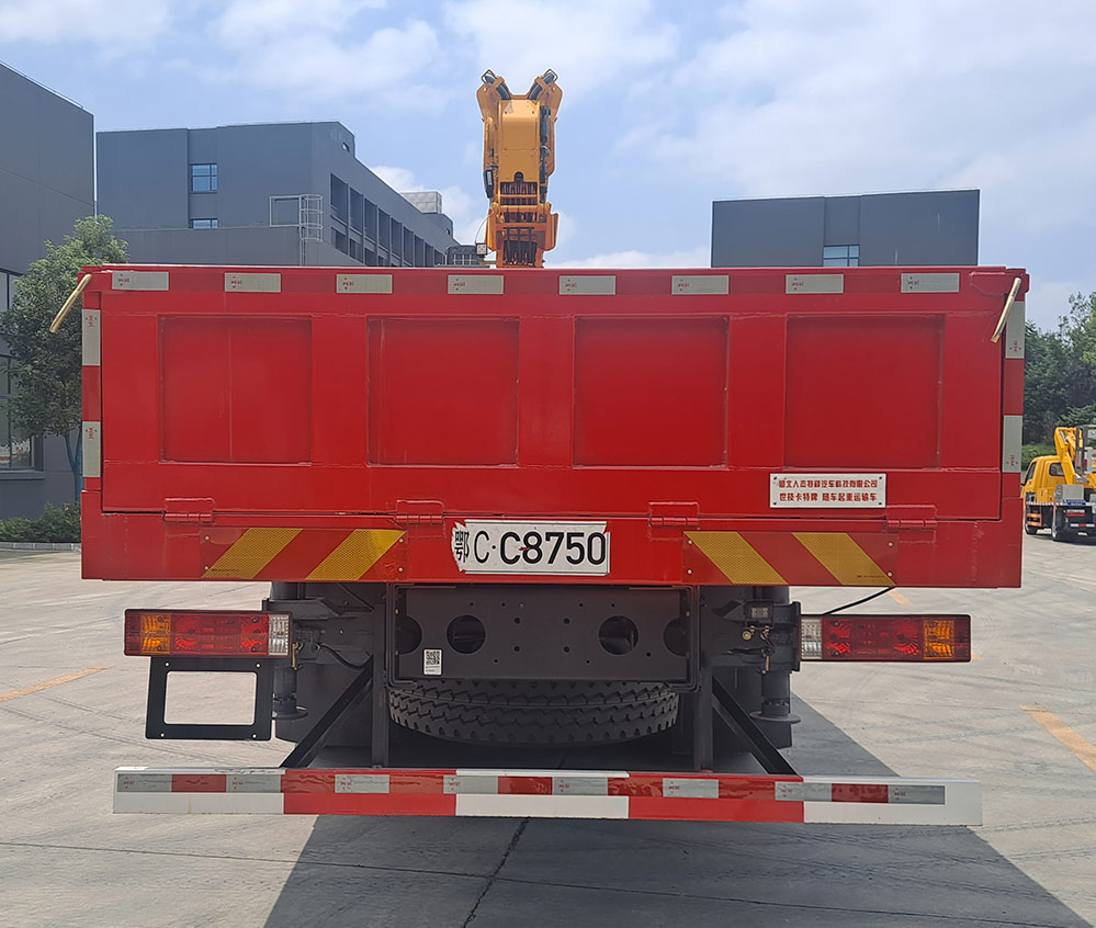 世技卡特牌XCL5250JSQS6隨車起重運輸車公告圖片