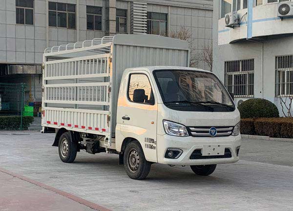 福田牌BJ5031CCYEV3纯电动仓栅式运输车公告图片