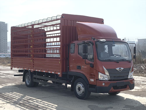 福田牌BJ5124CCYGPDD-05仓栅式运输车公告图片