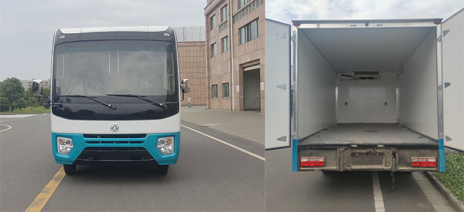 東風牌EQ5042XLCTBEV1換電式純電動冷藏車公告圖片