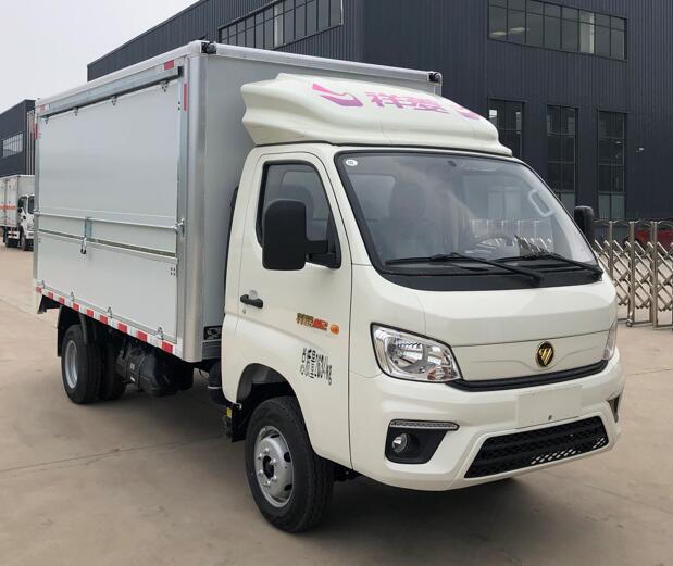 鴻星達(dá)牌SJR5034XYK-6T翼開啟廂式車公告圖片