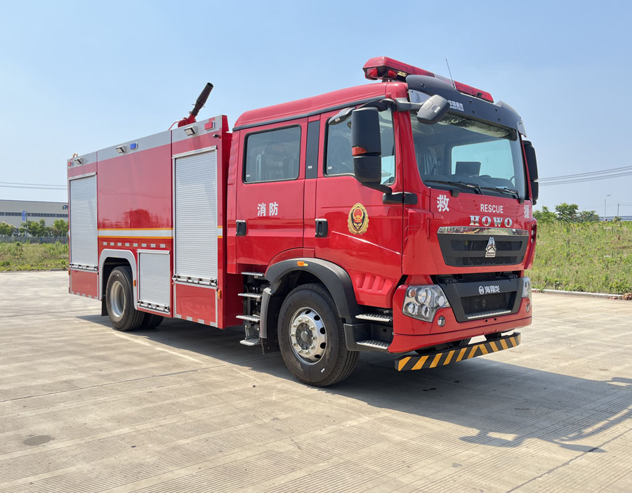 海翔龙牌AXF5190GXFPM80/HW01泡沫消防车图片
