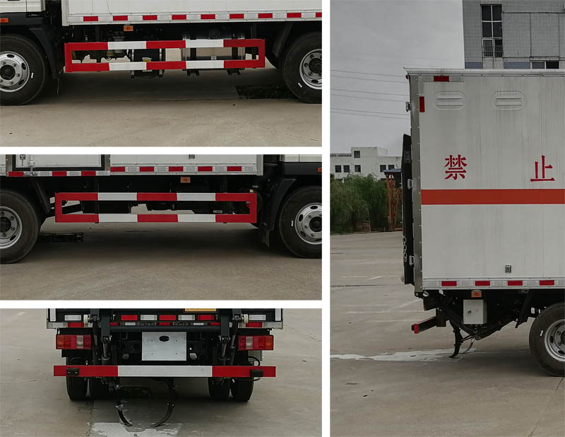 大力牌DLQ5042XRQZZ6易燃?xì)怏w廂式運(yùn)輸車公告圖片