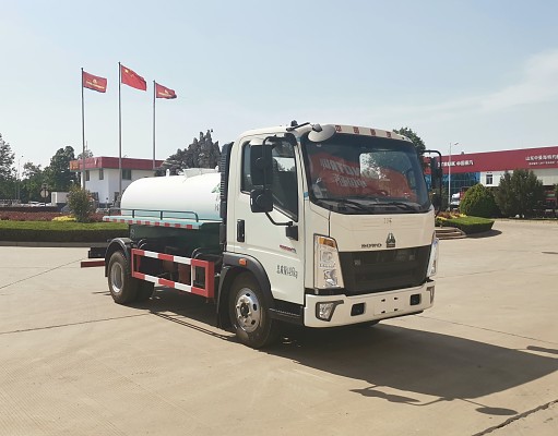 綠葉牌JYJ5047GQWF清洗吸污車公告圖片