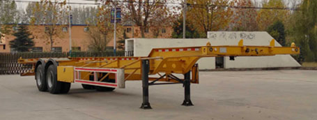 轩畅牌12.5米30.5吨2轴集装箱运输半挂车(JFH9351TJZ)