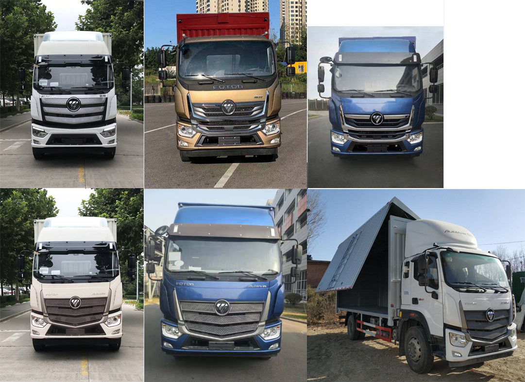 福田牌BJ5166XYK-1A翼開啟廂式車公告圖片